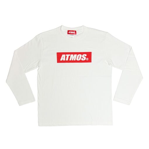 ATMOS long sleeve T-shirt (White)